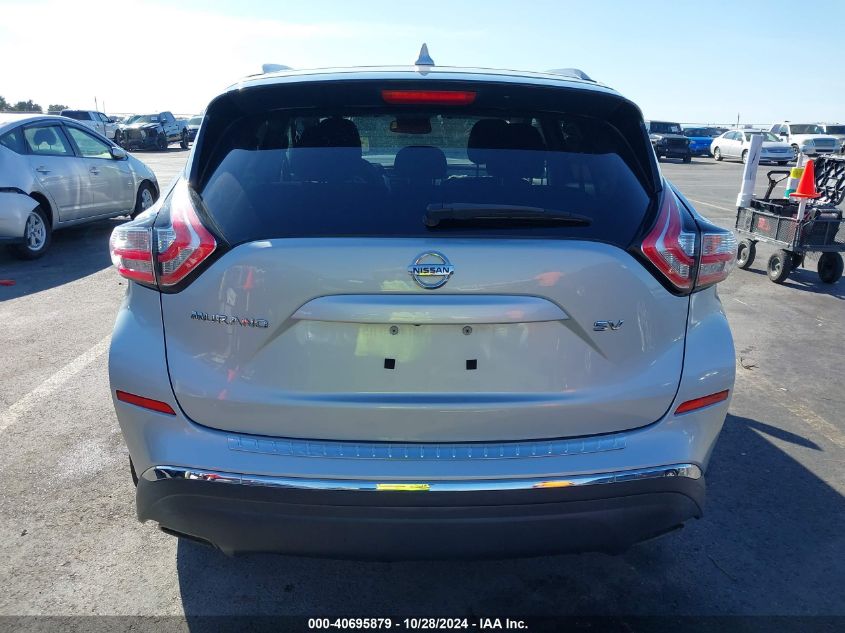 2017 Nissan Murano Sv VIN: 5N1AZ2MG3HN204069 Lot: 40695879