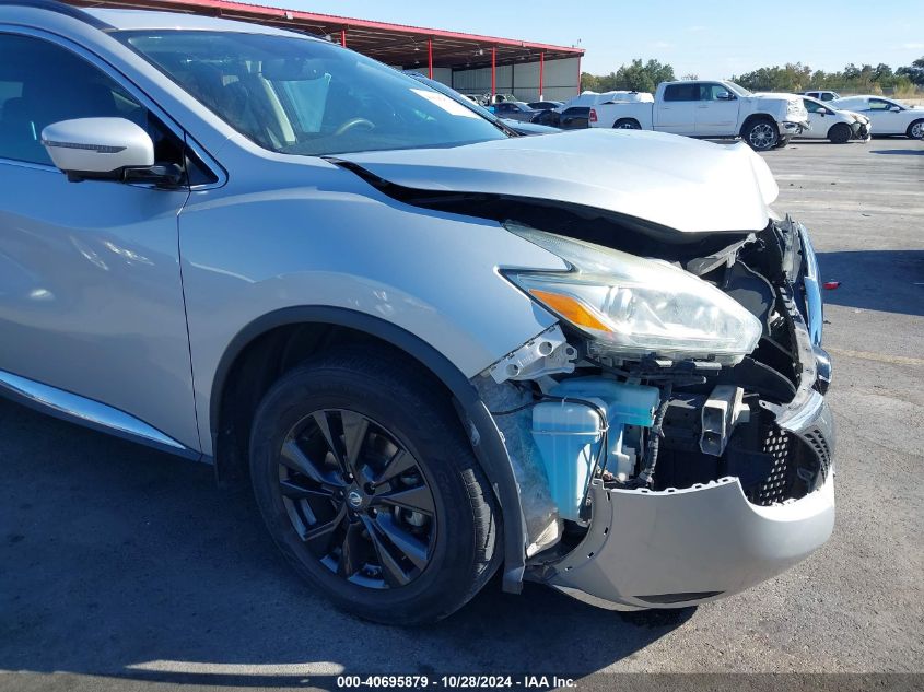 2017 Nissan Murano Sv VIN: 5N1AZ2MG3HN204069 Lot: 40695879