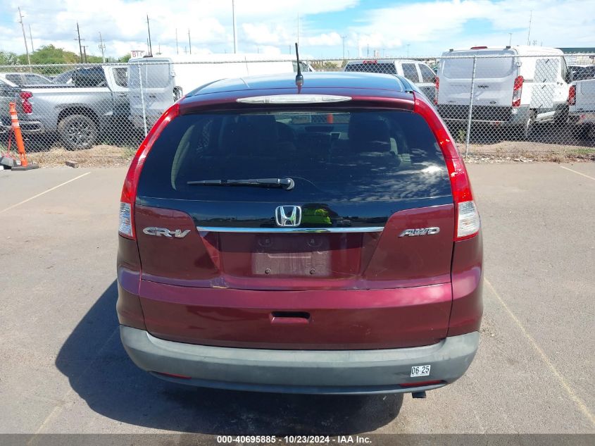 2012 Honda Cr-V Lx VIN: 5J6RM4H39CL072880 Lot: 40695885