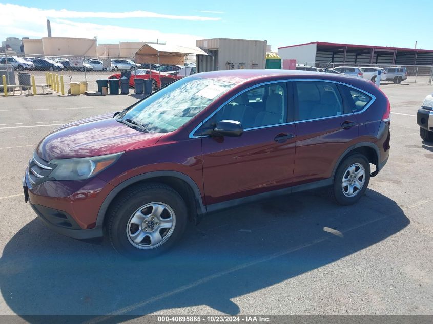 2012 Honda Cr-V Lx VIN: 5J6RM4H39CL072880 Lot: 40695885