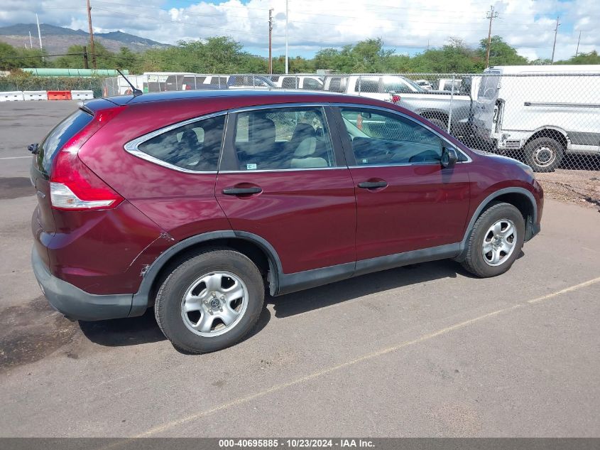 2012 Honda Cr-V Lx VIN: 5J6RM4H39CL072880 Lot: 40695885