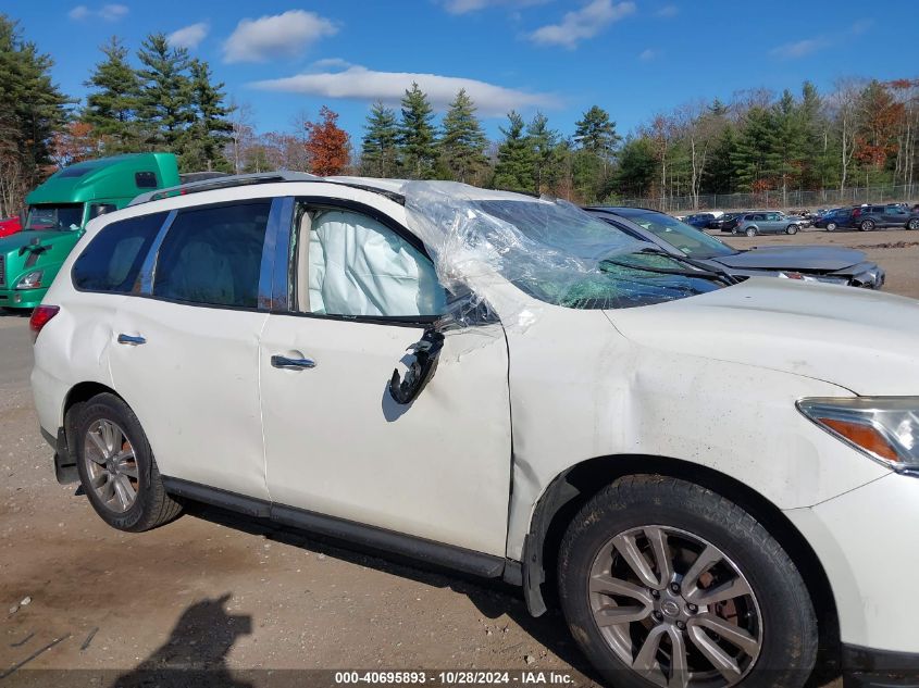 2015 Nissan Pathfinder Sv VIN: 5N1AR2MMXFC604323 Lot: 40695893