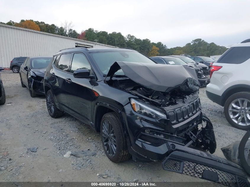 2022 Jeep Compass High Altitude 4X4 VIN: 3C4NJDCB6NT166802 Lot: 40695920