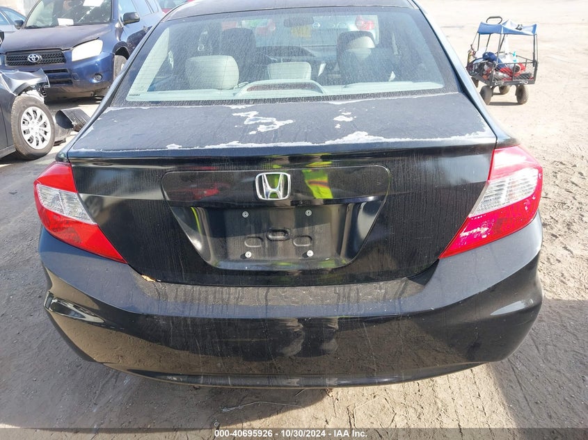 2012 Honda Civic Ex-L VIN: 2HGFB2F91CH503432 Lot: 40695926