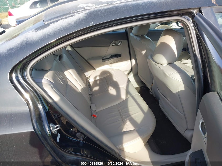 2012 Honda Civic Ex-L VIN: 2HGFB2F91CH503432 Lot: 40695926