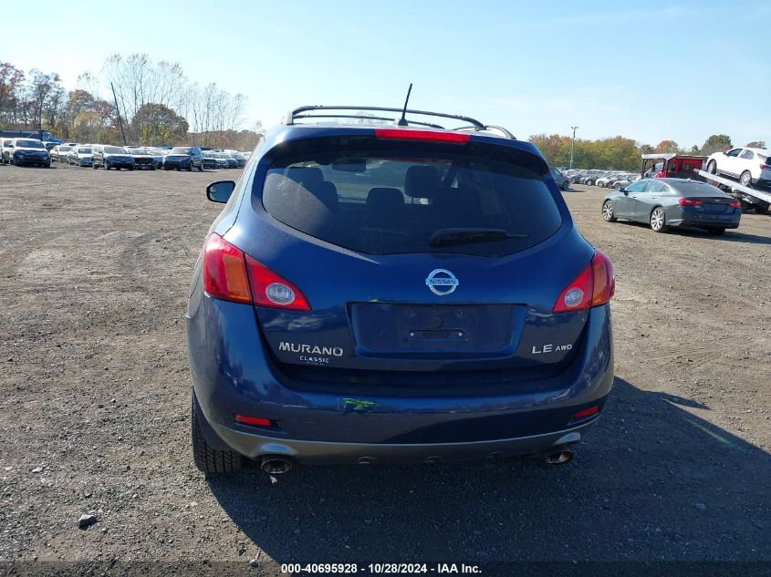 2009 Nissan Murano Le VIN: JN8AZ18W79W112673 Lot: 40695928