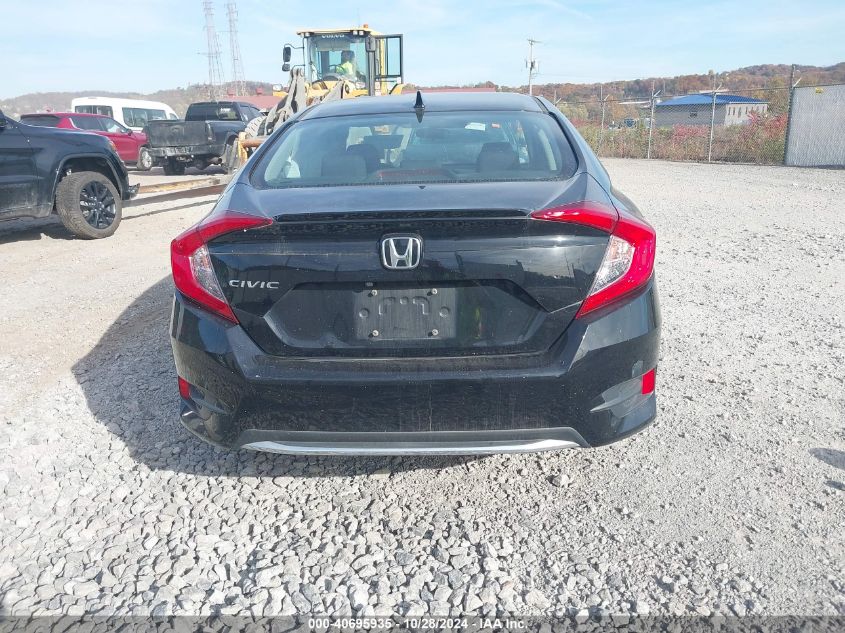 2020 Honda Civic Ex VIN: 19XFC1F36LE021018 Lot: 40695935