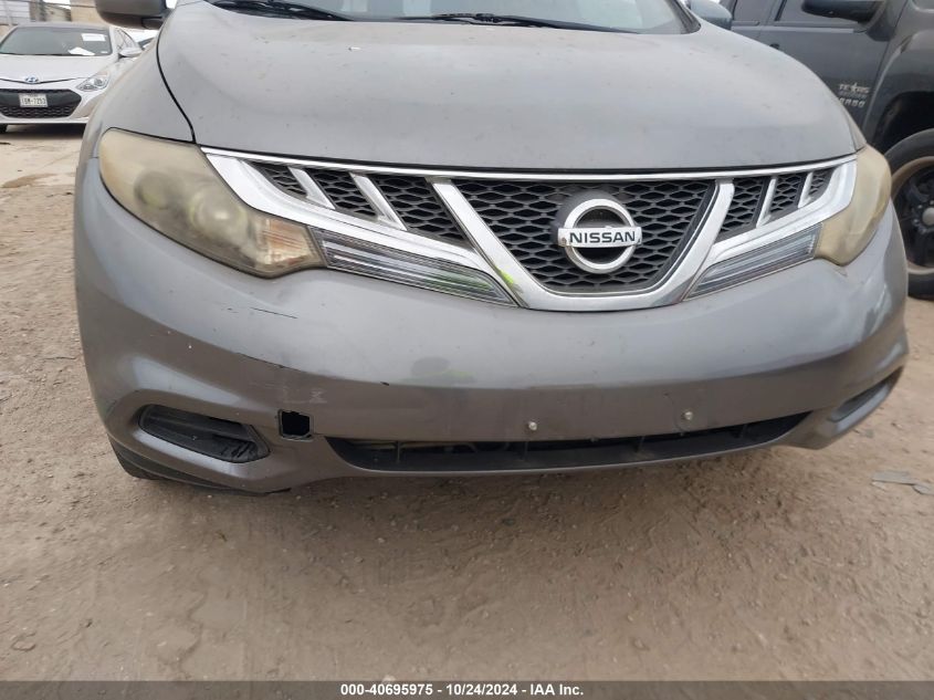 2013 Nissan Murano S VIN: JN8AZ1MU2DW211737 Lot: 40695975