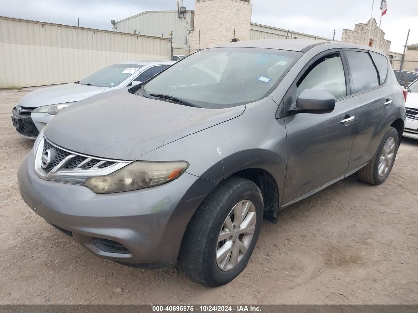 VIN JN8AZ1MU2DW211737 2013 Nissan Murano, S no.2