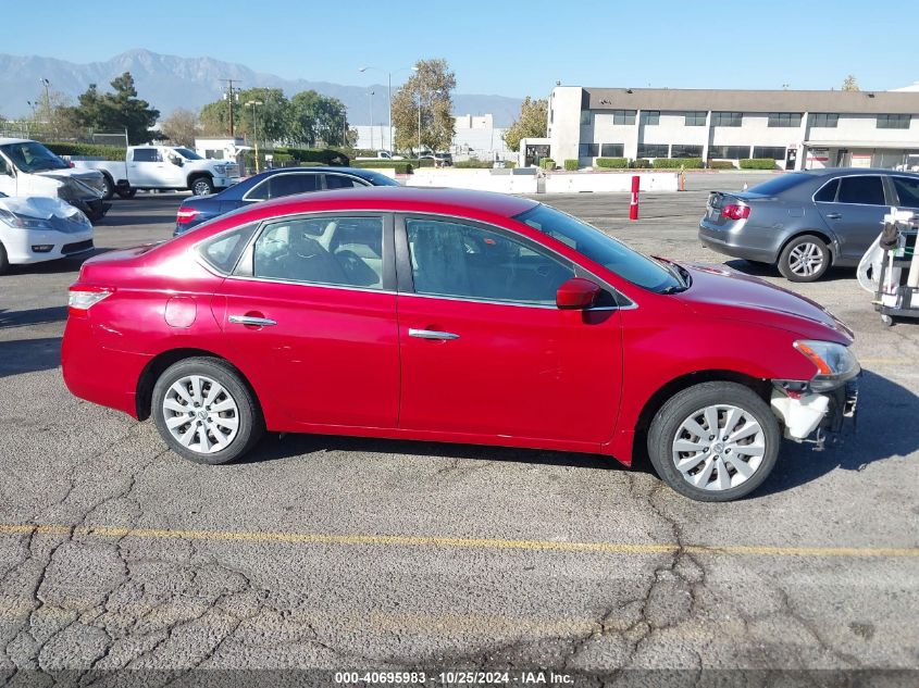 2014 Nissan Sentra S VIN: 3N1AB7AP5EL691848 Lot: 40695983