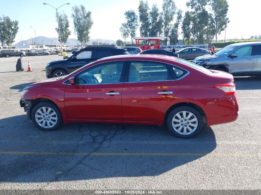 2014 Nissan Sentra S VIN: 3N1AB7AP5EL691848 Lot: 40695983