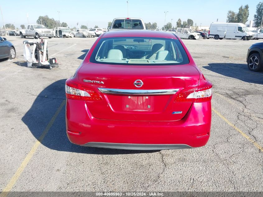 2014 Nissan Sentra S VIN: 3N1AB7AP5EL691848 Lot: 40695983