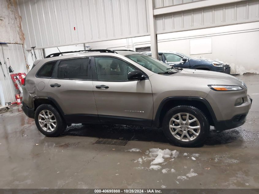 2017 Jeep Cherokee Sport 4X4 VIN: 1C4PJMAS2HW558458 Lot: 40695988