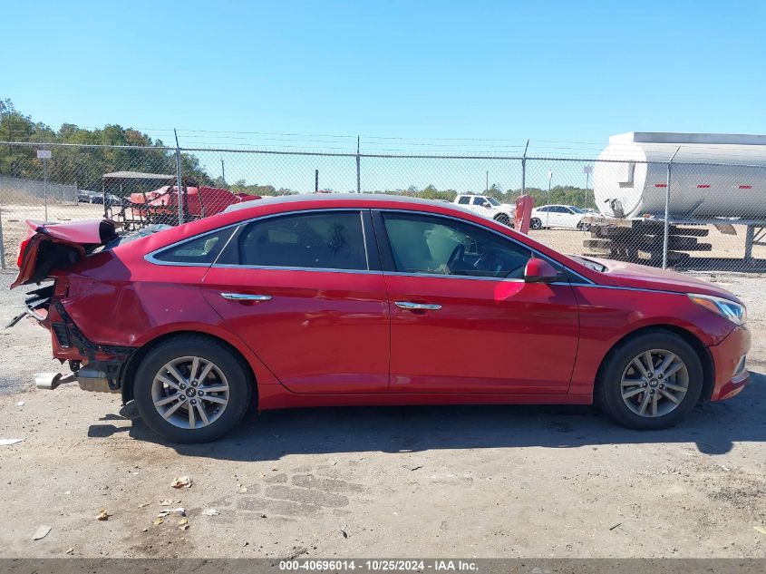 2017 HYUNDAI SONATA SE - 5NPE24AF7HH523508