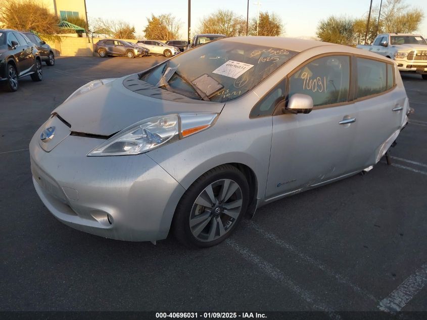 VIN 1N4BZ0CP9GC311495 2016 Nissan Leaf, SL no.2