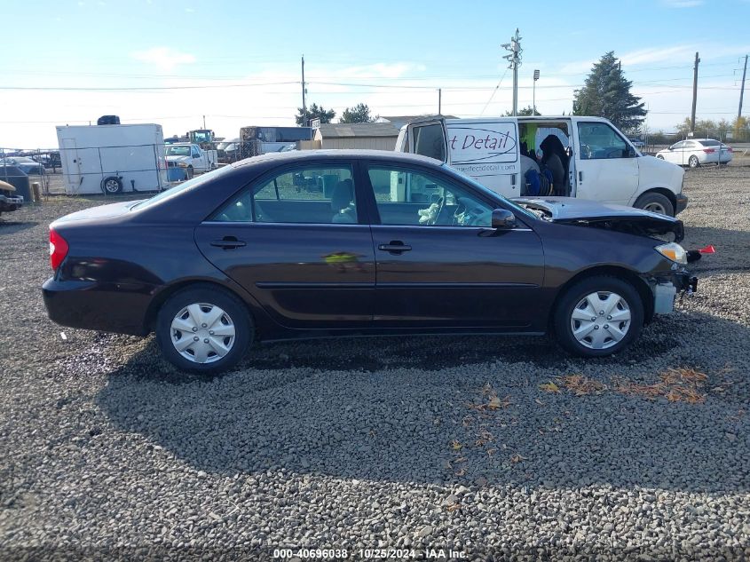 2004 Toyota Camry Le VIN: 4T1BE32K24U878436 Lot: 40696038