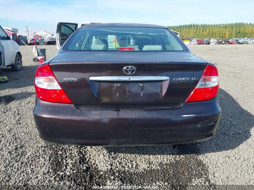 2004 Toyota Camry Le VIN: 4T1BE32K24U878436 Lot: 40696038