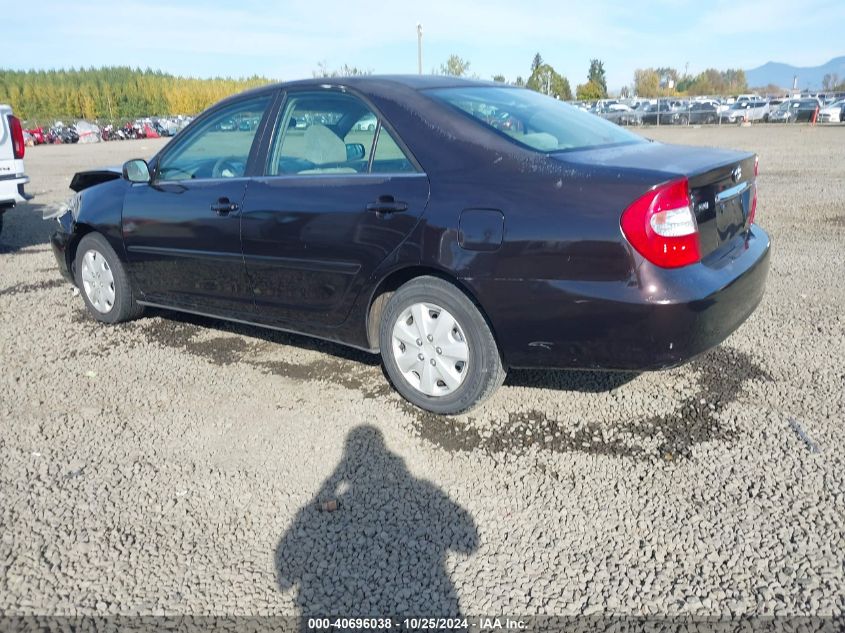 2004 Toyota Camry Le VIN: 4T1BE32K24U878436 Lot: 40696038