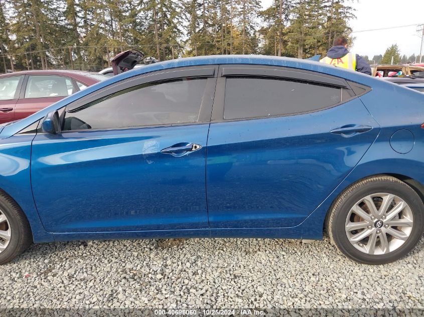 2014 Hyundai Elantra Se VIN: KMHDH4AE3EU054660 Lot: 40696060