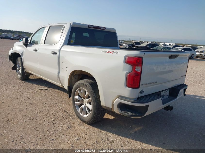 2022 Chevrolet Silverado 1500 Ltd 4Wd Short Bed Custom VIN: 3GCPYBEK4NG125339 Lot: 40696072