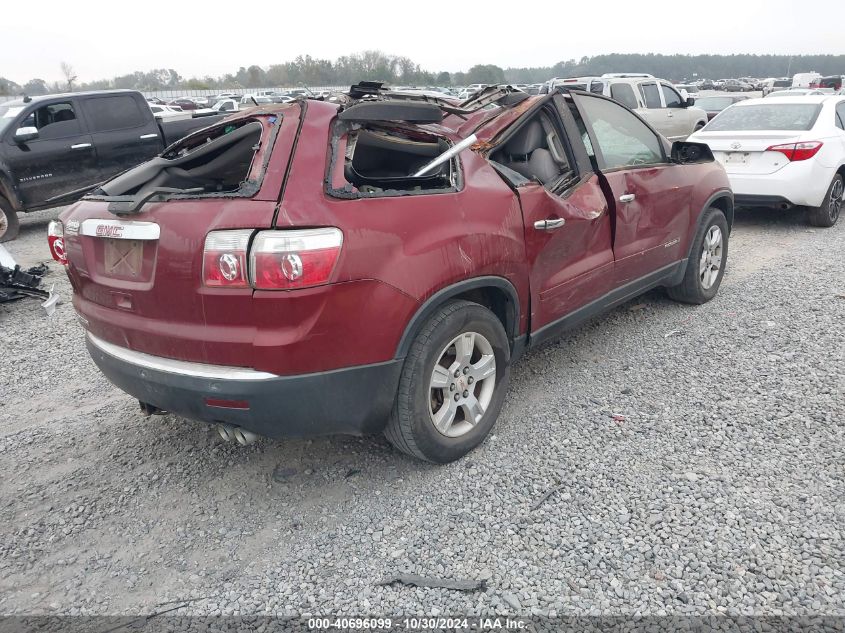 2008 GMC Acadia Sle-1 VIN: 1GKER13798J157577 Lot: 40696099