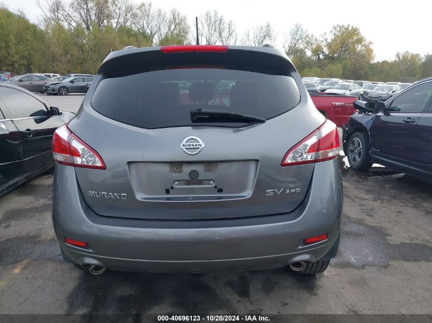 2013 Nissan Murano Sv VIN: JN8AZ1MW3DW303991 Lot: 40696123