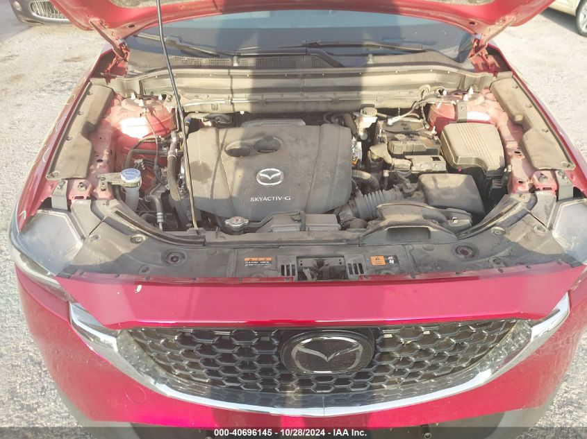 2022 Mazda Cx-5 Select VIN: JM3KFBBM4N0527380 Lot: 40696145