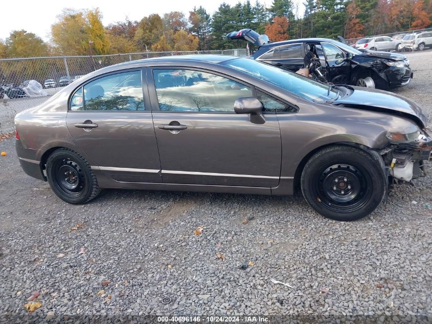 2009 Honda Civic Lx VIN: 2HGFA16589H522370 Lot: 40696146