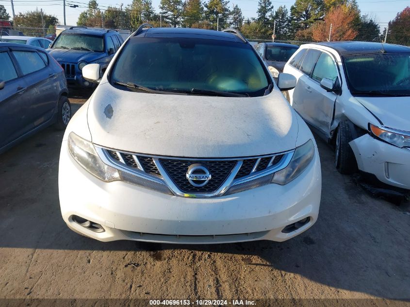 2014 Nissan Murano Le VIN: JN8AZ1MW6EW504026 Lot: 40696153