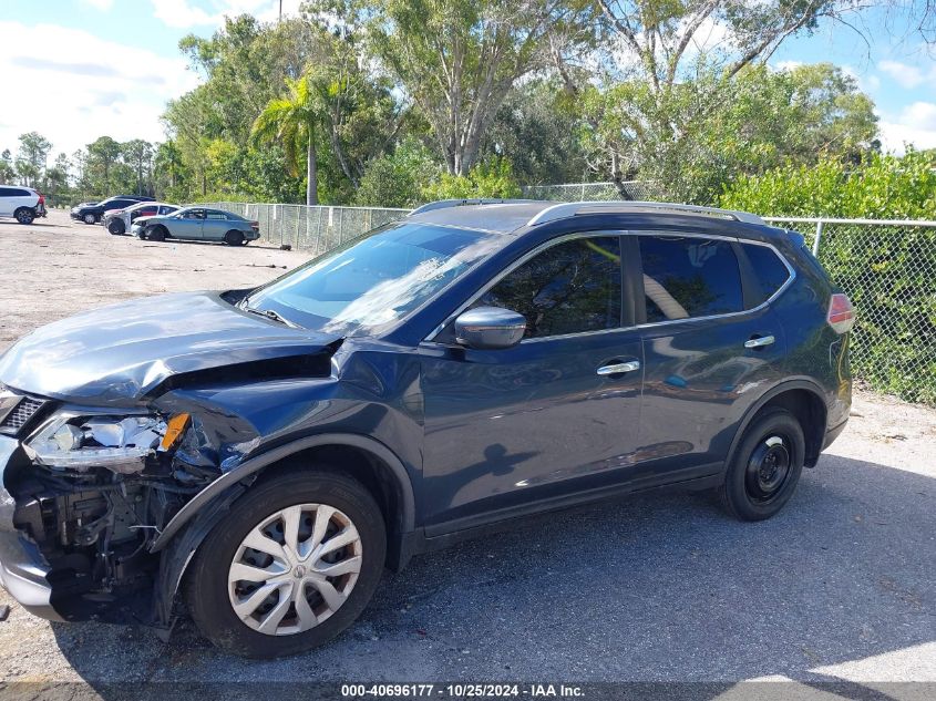 2016 Nissan Rogue S VIN: KNMAT2MT0GP661671 Lot: 40696177