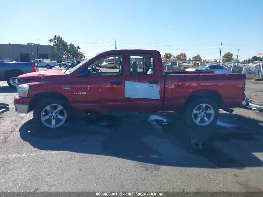 2008 Dodge Ram 1500 Slt VIN: 1D7HA18238S568406 Lot: 40696185