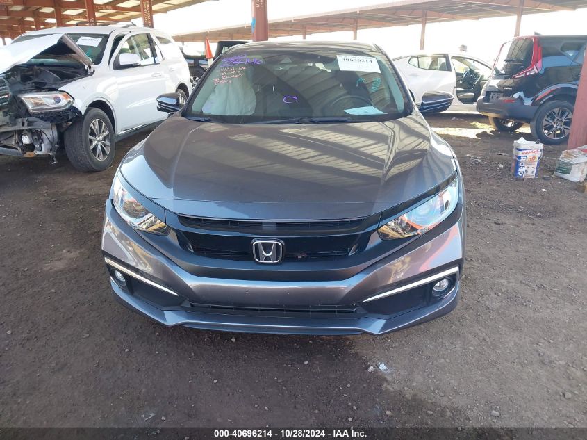 2019 Honda Civic Ex VIN: JHMFC1F38KX008543 Lot: 40696214