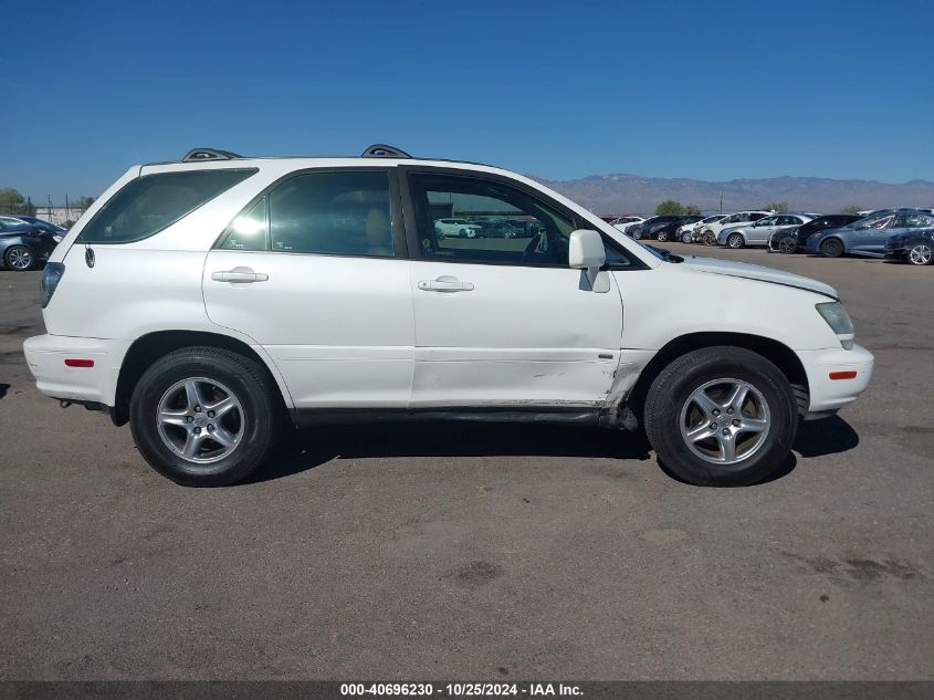 2002 Lexus Rx 300 VIN: JTJHF10U120275645 Lot: 40696230