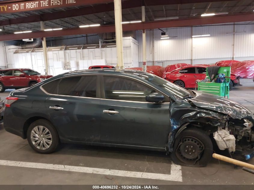 2015 Nissan Sentra Sv VIN: 3N1AB7APXFL695346 Lot: 40696232