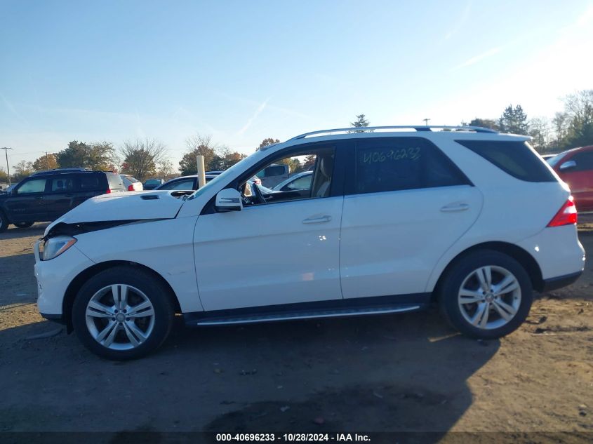 2015 Mercedes-Benz Ml 350 4Matic VIN: 4JGDA5HBXFA565520 Lot: 40696233