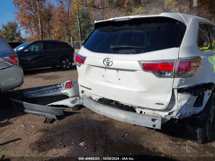 2016 Toyota Highlander Le V6 VIN: 5TDBKRFH0GS276349 Lot: 40696253