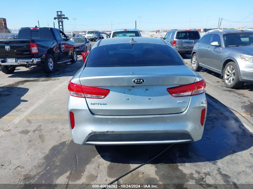 2017 Kia Optima Hybrid VIN: KNAGT4LC8H5006076 Lot: 40696262