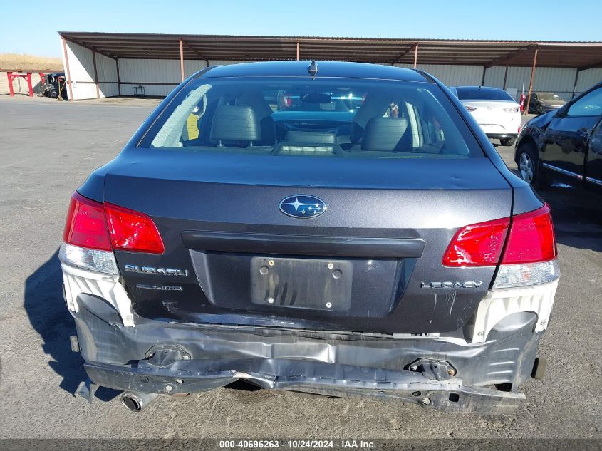 2013 SUBARU LEGACY VIN: 4S3BMCK69D3028111