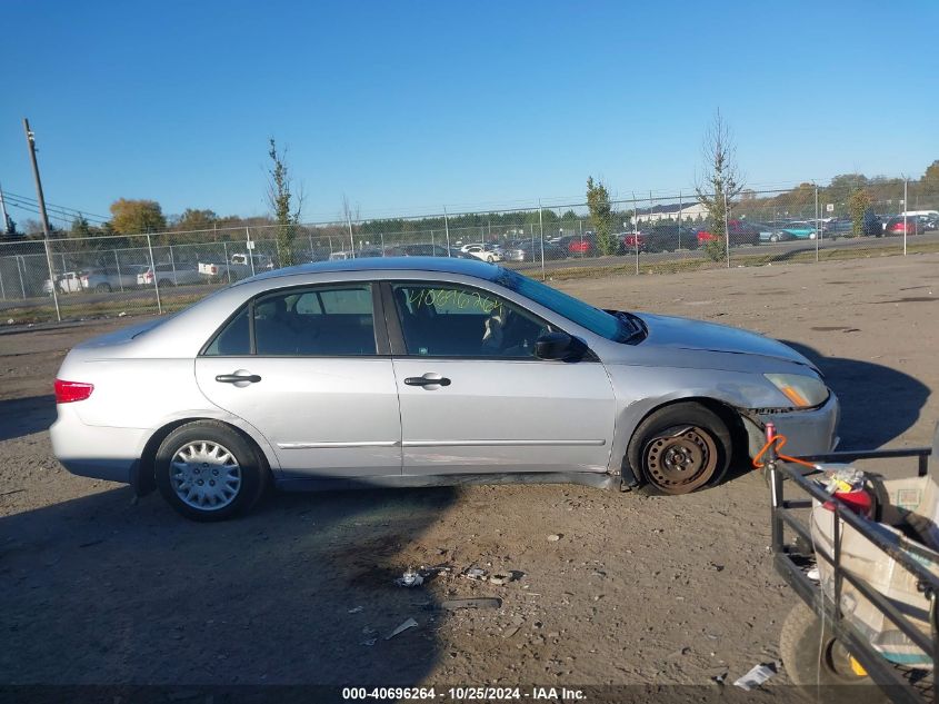 2005 Honda Accord Dx VIN: 1HGCM561X5A171419 Lot: 40696264