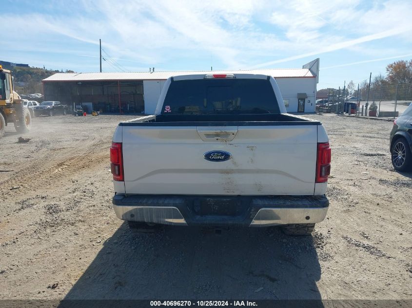 2017 Ford F-150 Lariat VIN: 1FTEW1EG6HKE45794 Lot: 40696270