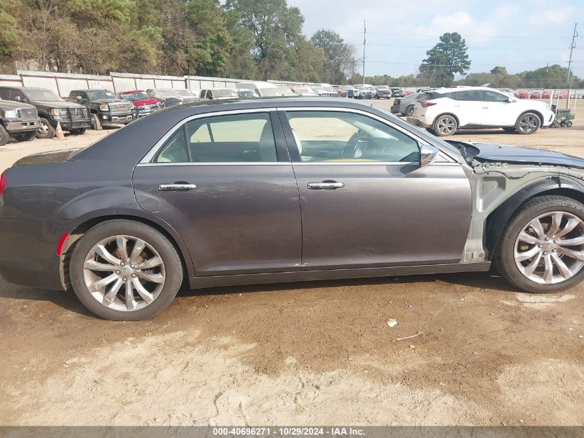 2018 Chrysler 300 Limited VIN: 2C3CCAEG6JH148736 Lot: 40696271