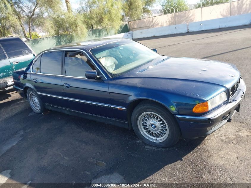 1998 BMW 740Il Il VIN: WBAGJ8323WDM19725 Lot: 40696300