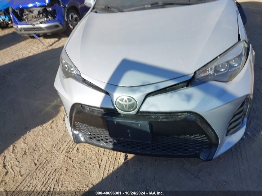 2019 Toyota Corolla Se VIN: 2T1BURHE0KC126045 Lot: 40696301