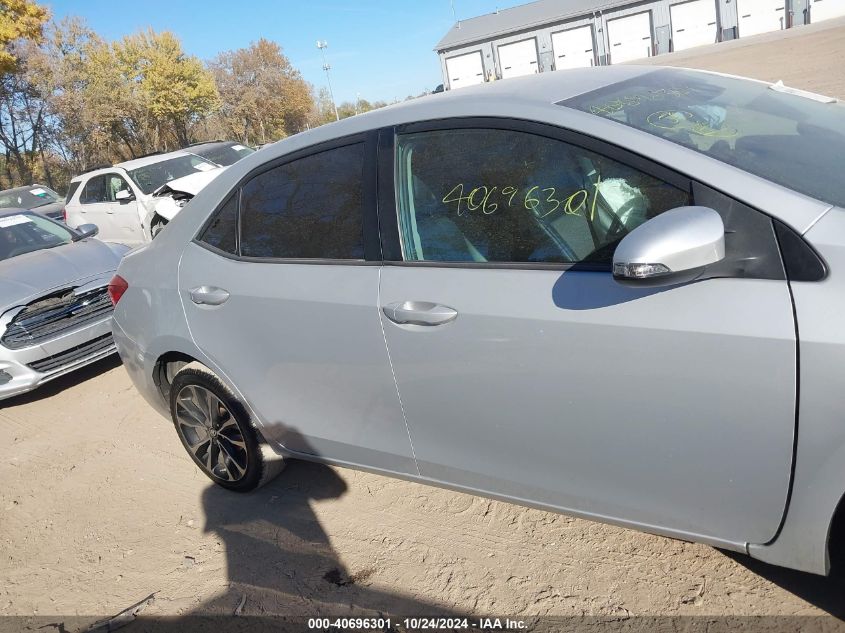 2019 Toyota Corolla Se VIN: 2T1BURHE0KC126045 Lot: 40696301