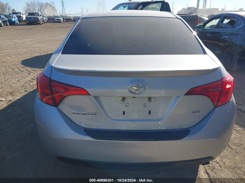 2019 Toyota Corolla Se VIN: 2T1BURHE0KC126045 Lot: 40696301