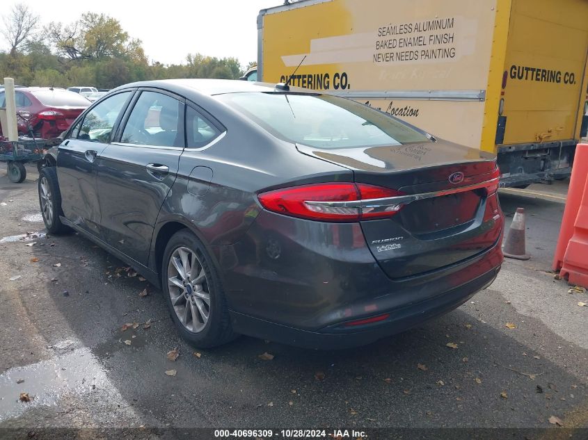 VIN 3FA6P0HD4HR149316 2017 Ford Fusion, SE no.3