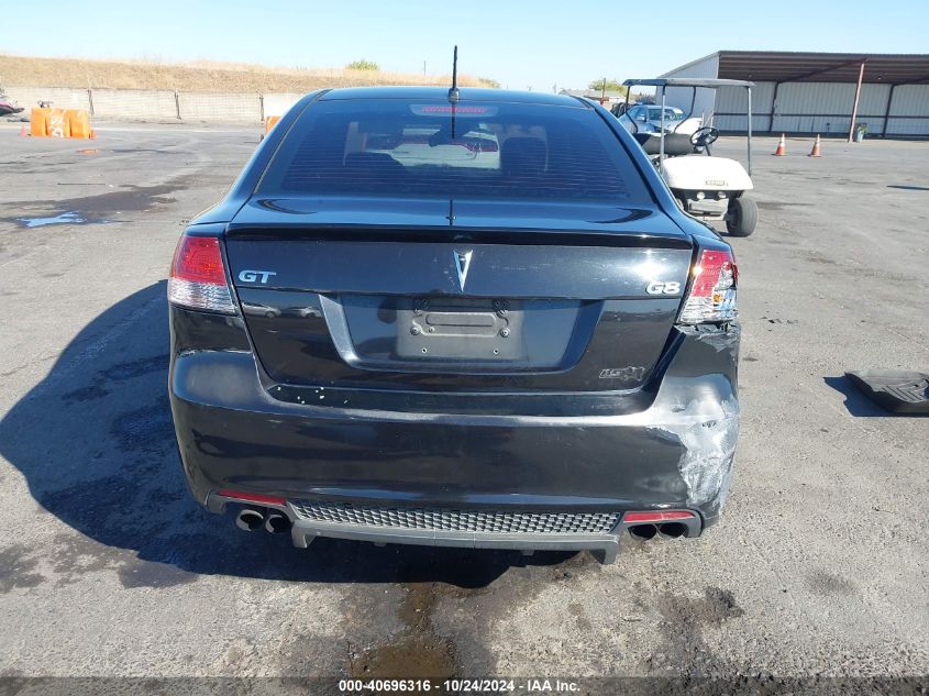 2009 Pontiac G8 Gt VIN: 6G2EC57Y39L162410 Lot: 40696316