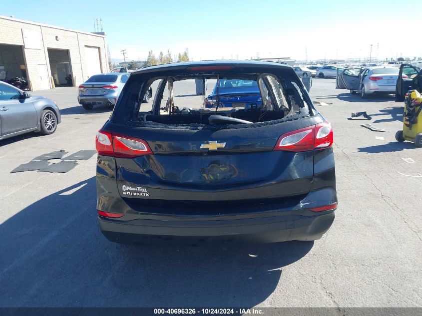 2020 Chevrolet Equinox Fwd Ls VIN: 2GNAXHEV8L6187185 Lot: 40696326