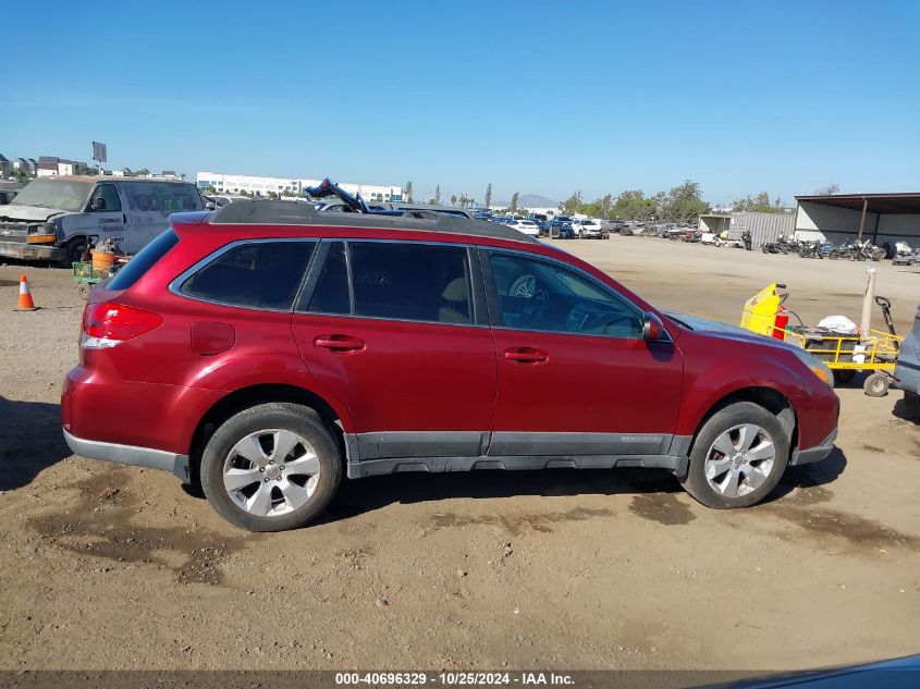 2011 Subaru Outback 2.5I Premium VIN: 4S4BRBCC8B3319000 Lot: 40696329