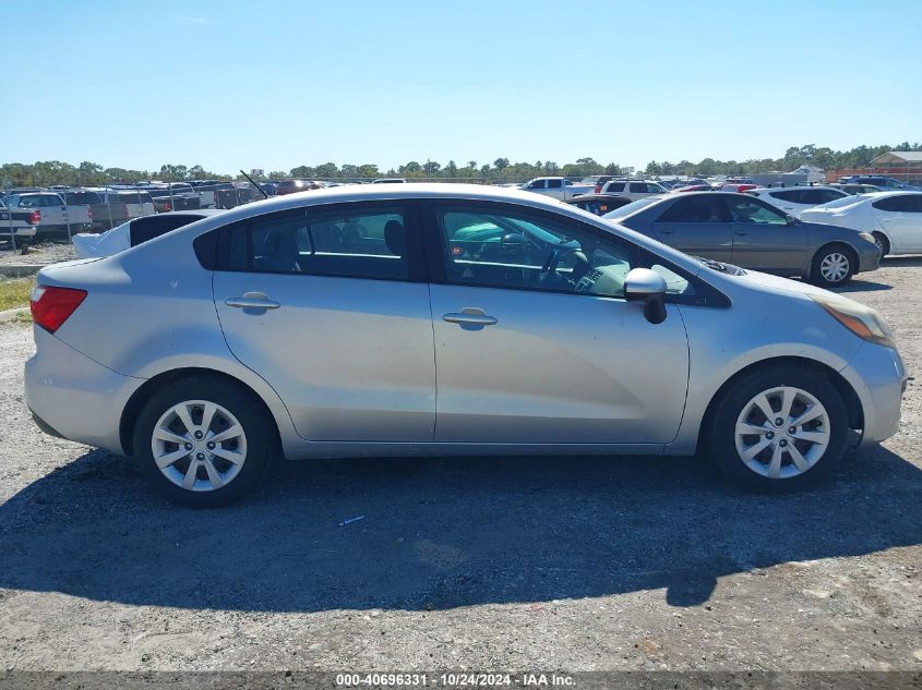 2014 Kia Rio Lx VIN: KNADM4A38E6365002 Lot: 40696331